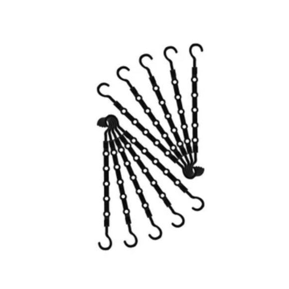 Space Saver Hangers Value Pack | 10 Pack | Closet Organizer | Space Saving - Picture 2 of 4